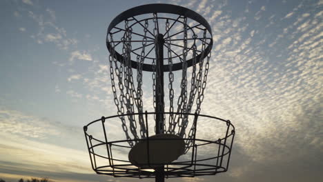 Made-Disc-Golf-Shot-That-Makes-Disc-Golf-Basket-Rattle-in-Slow-Motion