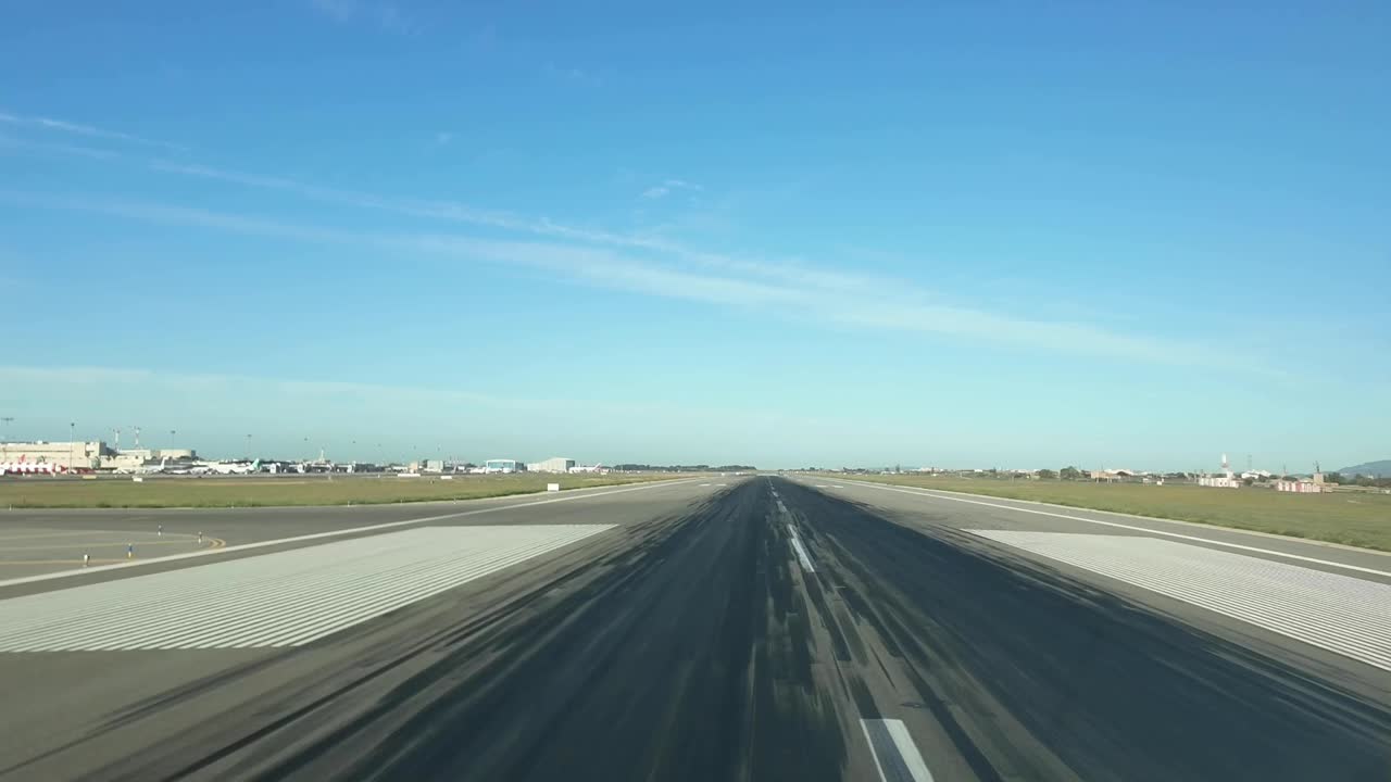 조종사 pov 실제 이륙 틴 측면