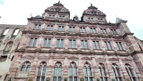 heidelberg castle - a gothic-renaissance castle located on a mountain slope