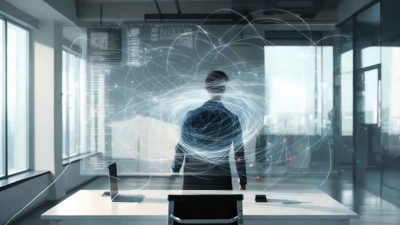 офис будущего с технологией дополненной реальности