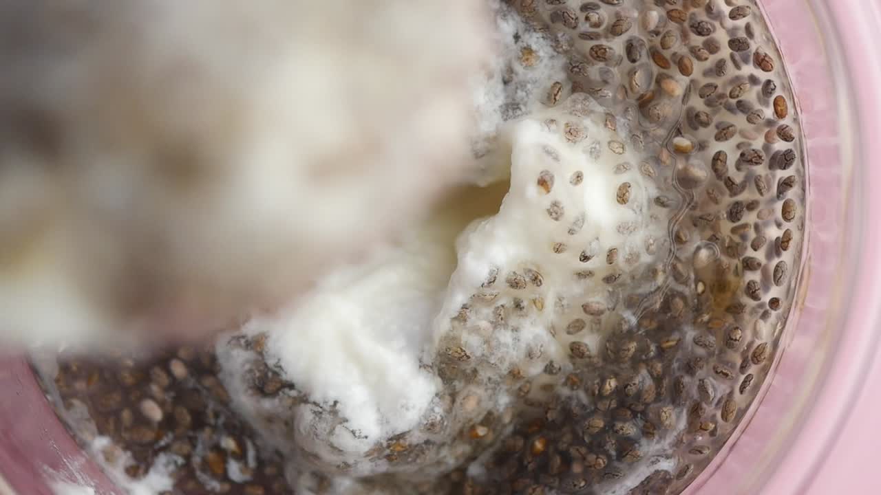 Chia Seeds and Yogurt