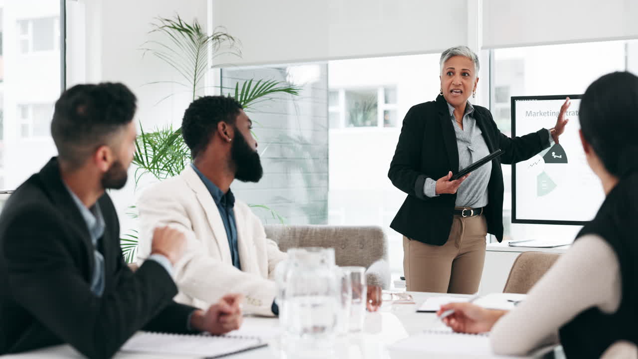 Presentation, growth and meeting with business