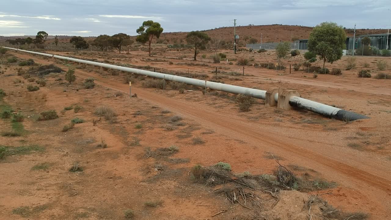 Sign to an outback station in Australia