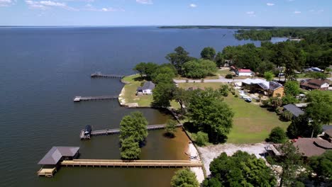 Luftauszug-Lake-Marion-SC,-Lake-Marion-South-Carolina