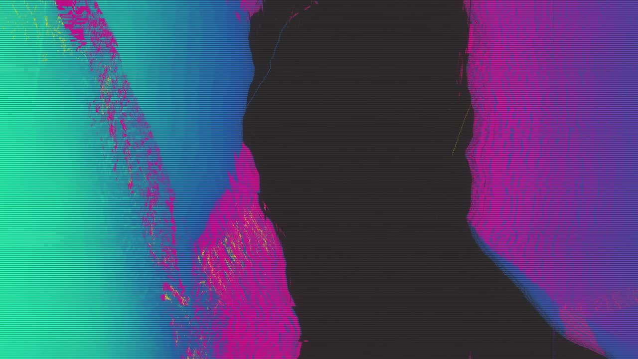 Unique Design Abstract Digital Animation Pixel Noise Glitch Error Video Damage