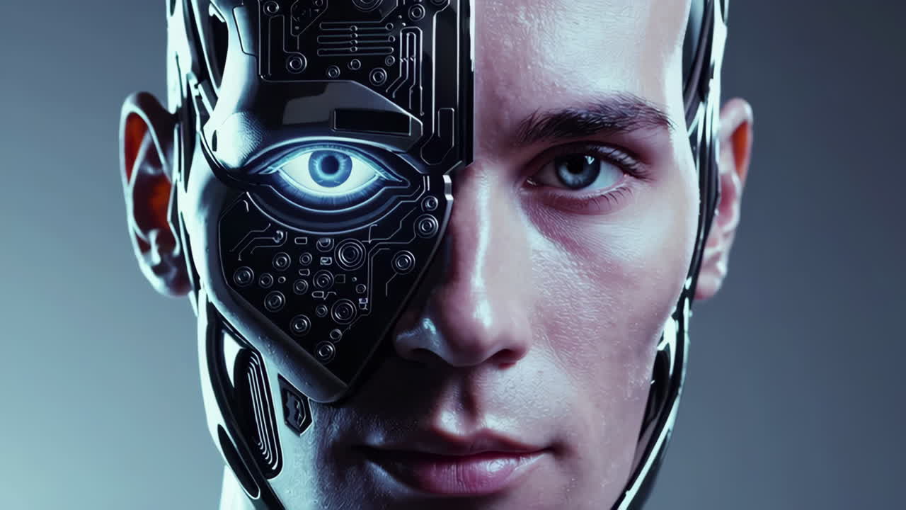 Ritratto cyberpunk