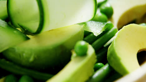 close-up of vegetables