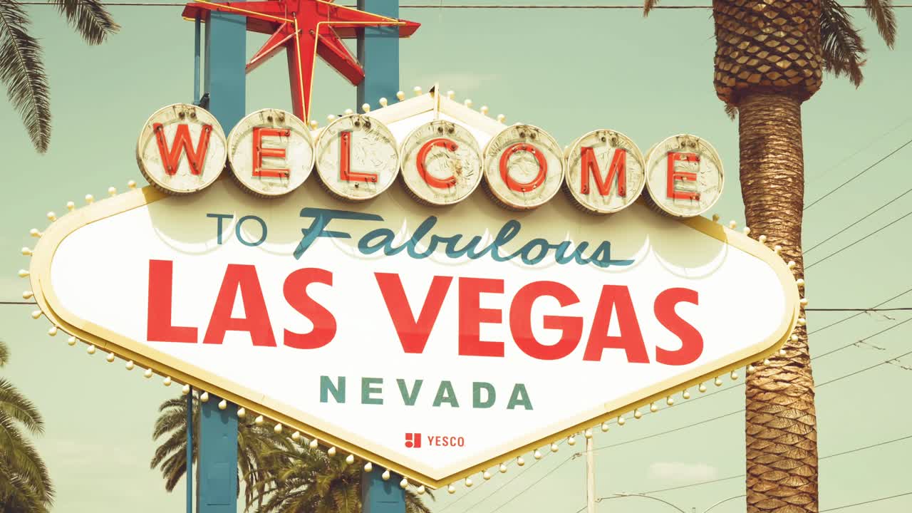 Welcome To Fabulous Las Vegas Nevada Sign