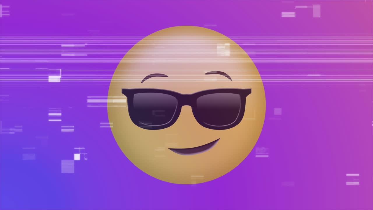 Smiling face with sunglasses emoji
