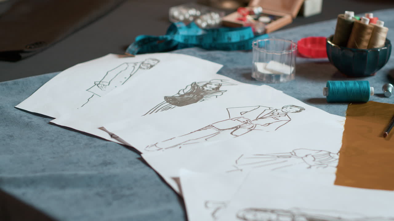 interior de sastrería