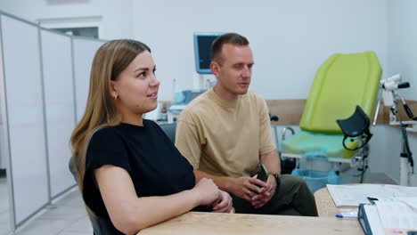doctor discussing medical concerns with patient