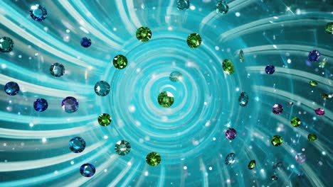 abstract gems background