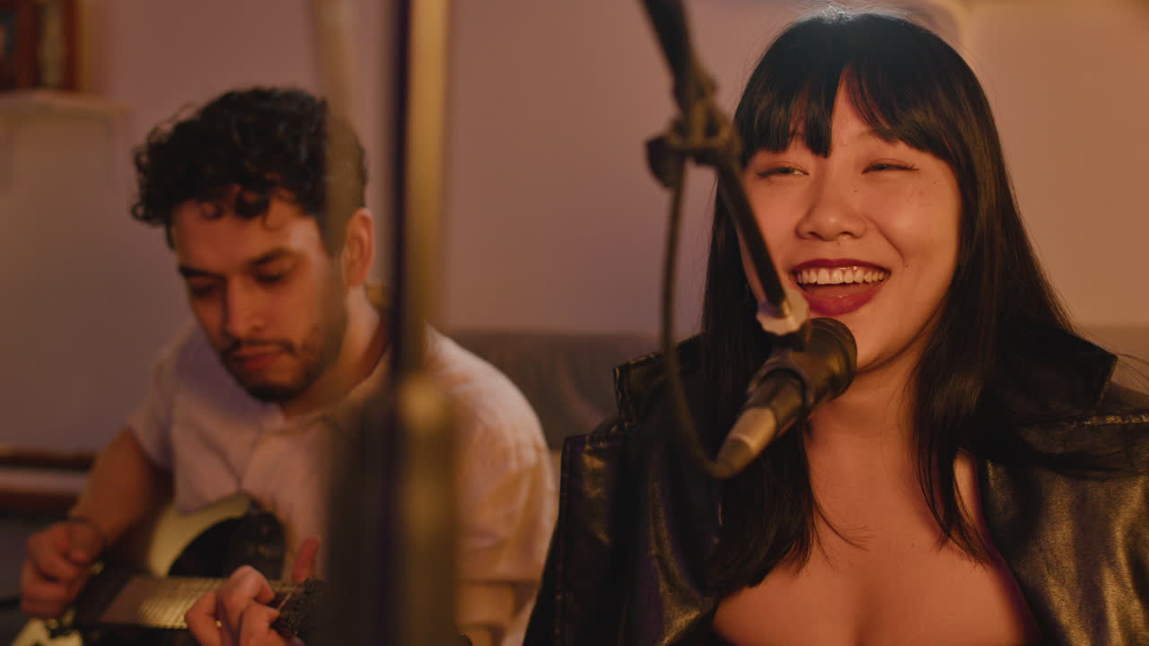 Live Music Performance with Guitar and Vocals