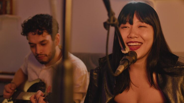 Live Music Performance with Guitar and Vocals