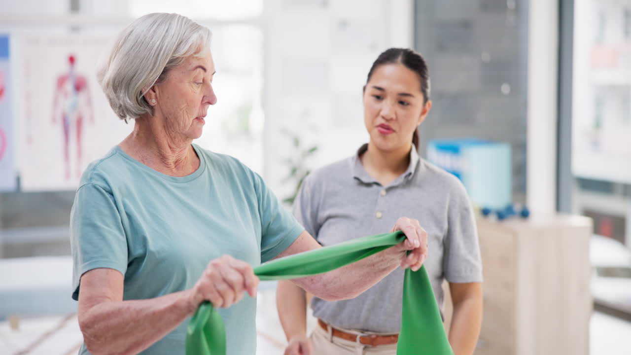 스트레칭, 저항 밴드