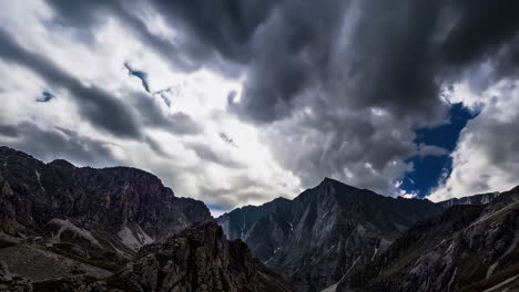 mountain storm