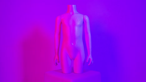 Maniquíes-Con-Luces-De-Colores