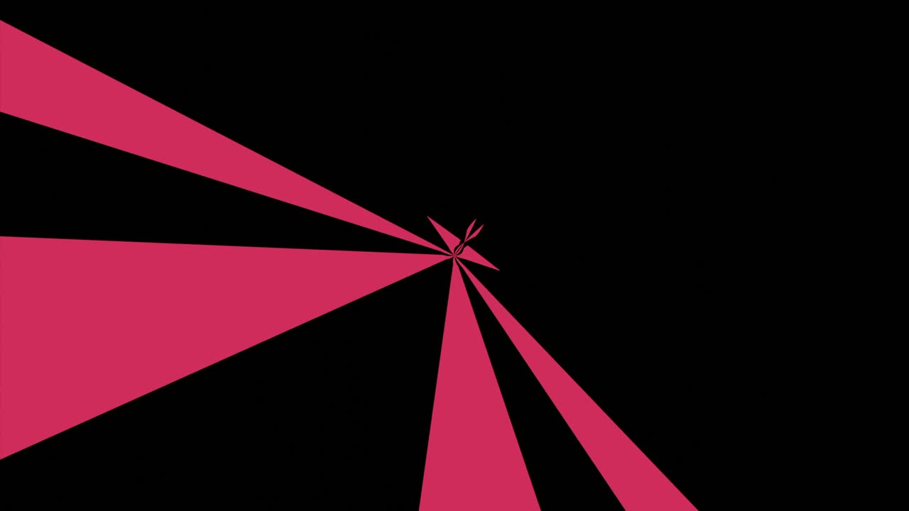 추상적인 방사형 설계