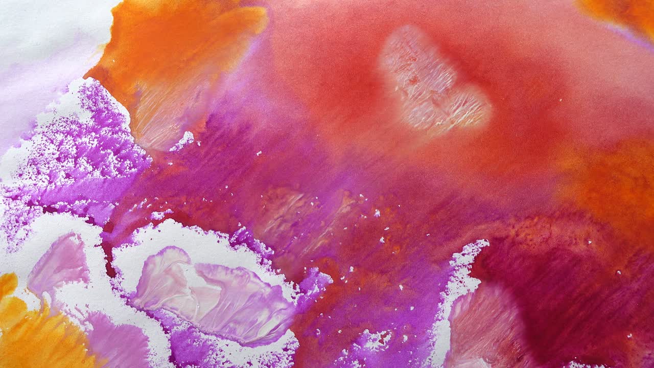 Disegno monotipo, astrazione.