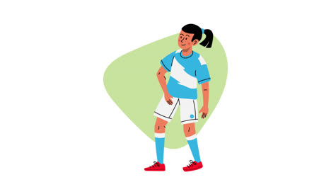 Girl Soccer Player