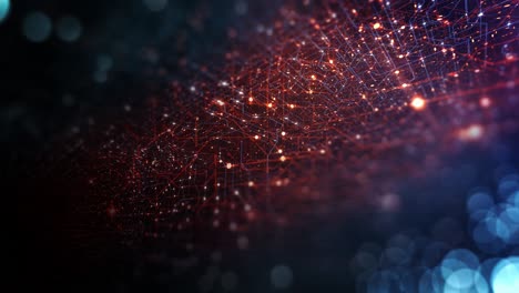 motherboard circuit background. virus detected over circuit board. worm, cyber attack, antivirus, firewall alert and danger warning concept. futuristic pcb. 3d render, 4k seamless loop.