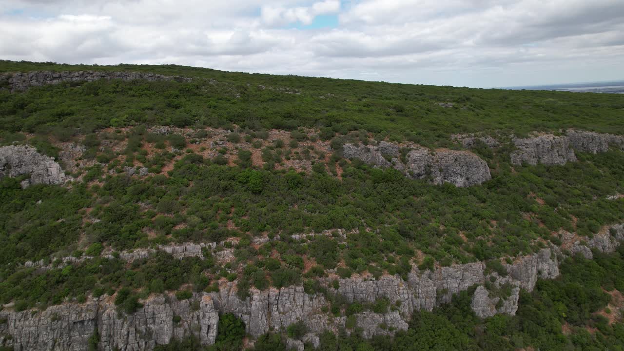 parque natural de arrabida, portugal, vista desde el aire