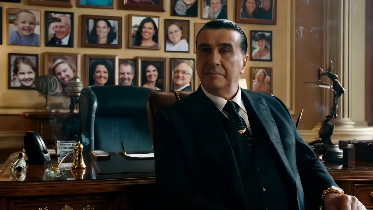 Man in an office setting