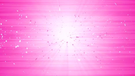 spiral shiny particle of cherry blossoms. sakura pattern. japanese cherry dancing. vortex from pink petals. abstract loop animation.