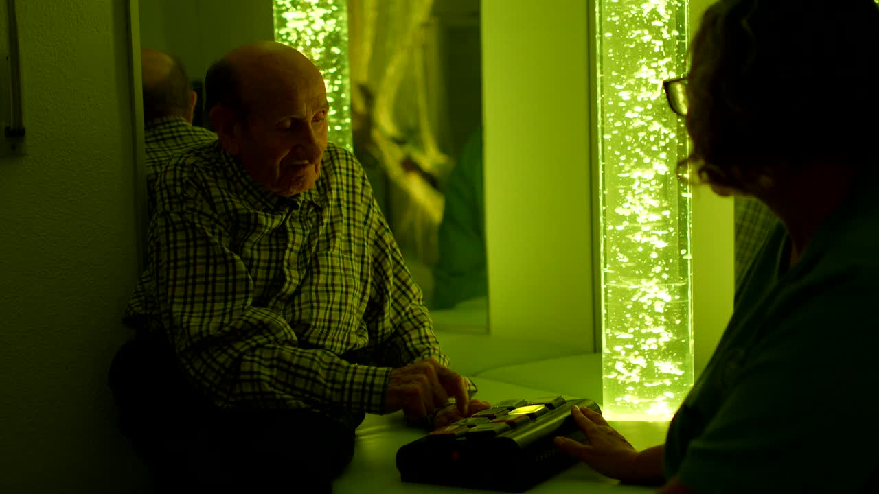 Sensory Room Therapy Session