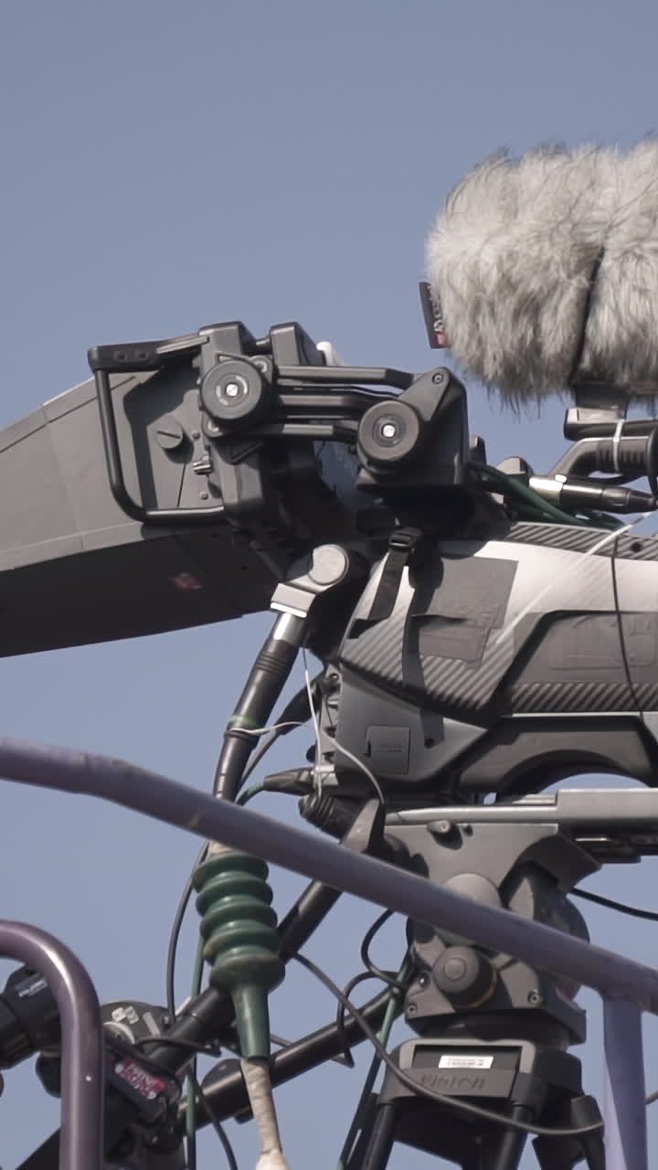 Professional Broadcast Camera Setup