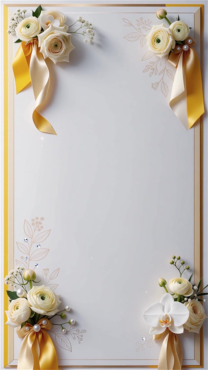 Minimalist Luxury Wedding Invitation Background