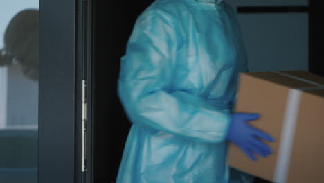 delivery of medical equipment to the hospital