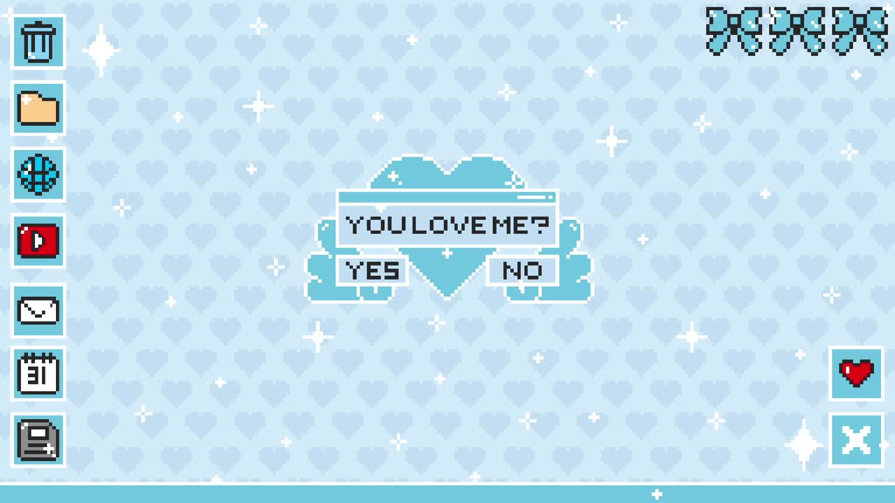 Pixel heart PC another Looping animated background. 1080p (10).mp4