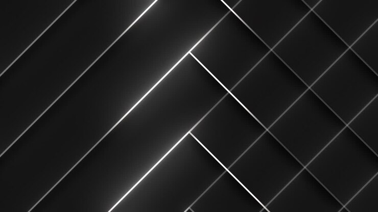 patrón geométrico abstracto con líneas brillantes