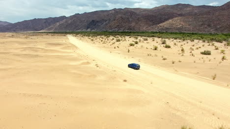 tearing up the desert road