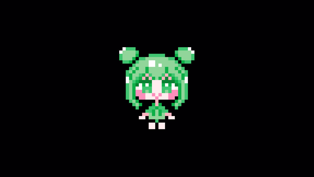 Pixel girl 02 sitting Looping animation. 1080p (5).mov