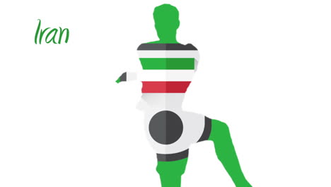 iran world cup 2014 animation with player