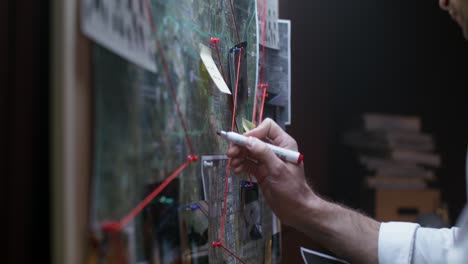 investigación de la escena del crimen