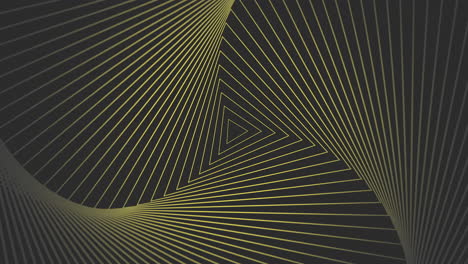 dynamic black and gold wavy pattern on dark background