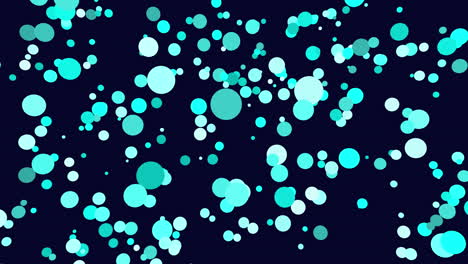 a neon dots on black background