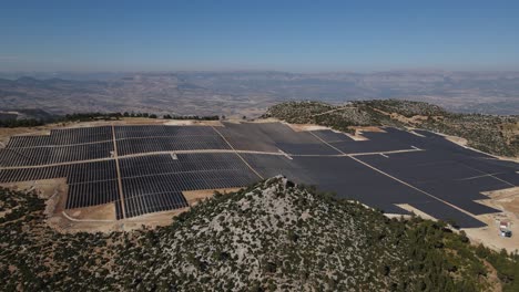 panel solar en el campo