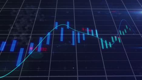 animation of diagrams and data processing over shapes