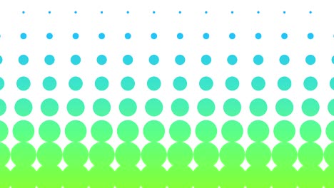 polka dot pattern animation. modern geometrical circle. loop animation.