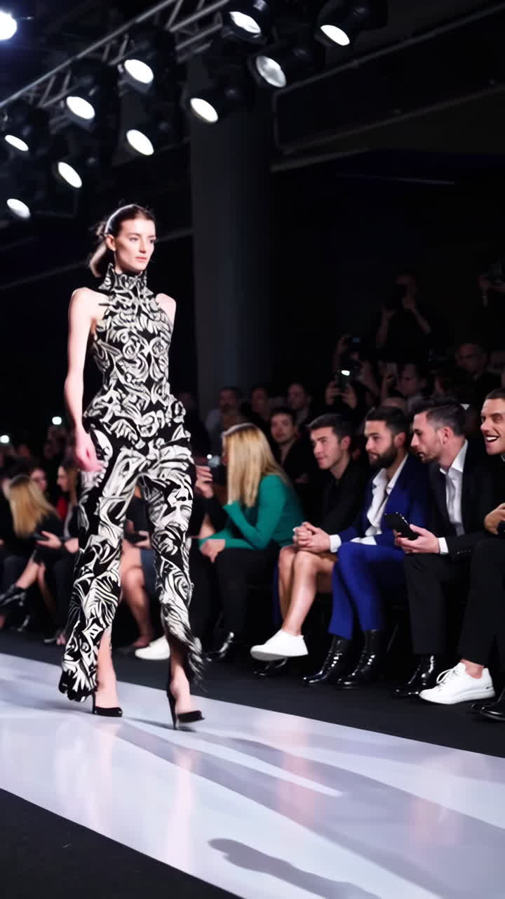 Modeshow Runway Model