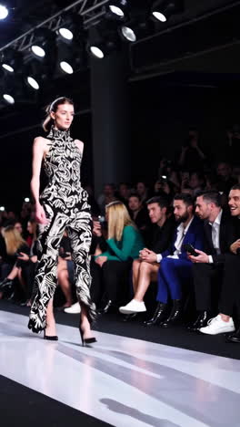 fashion show runway model