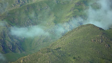 Lapso-De-Tiempo-De-Las-Montañas-Comechingones-En-Córdoba,-Argentina