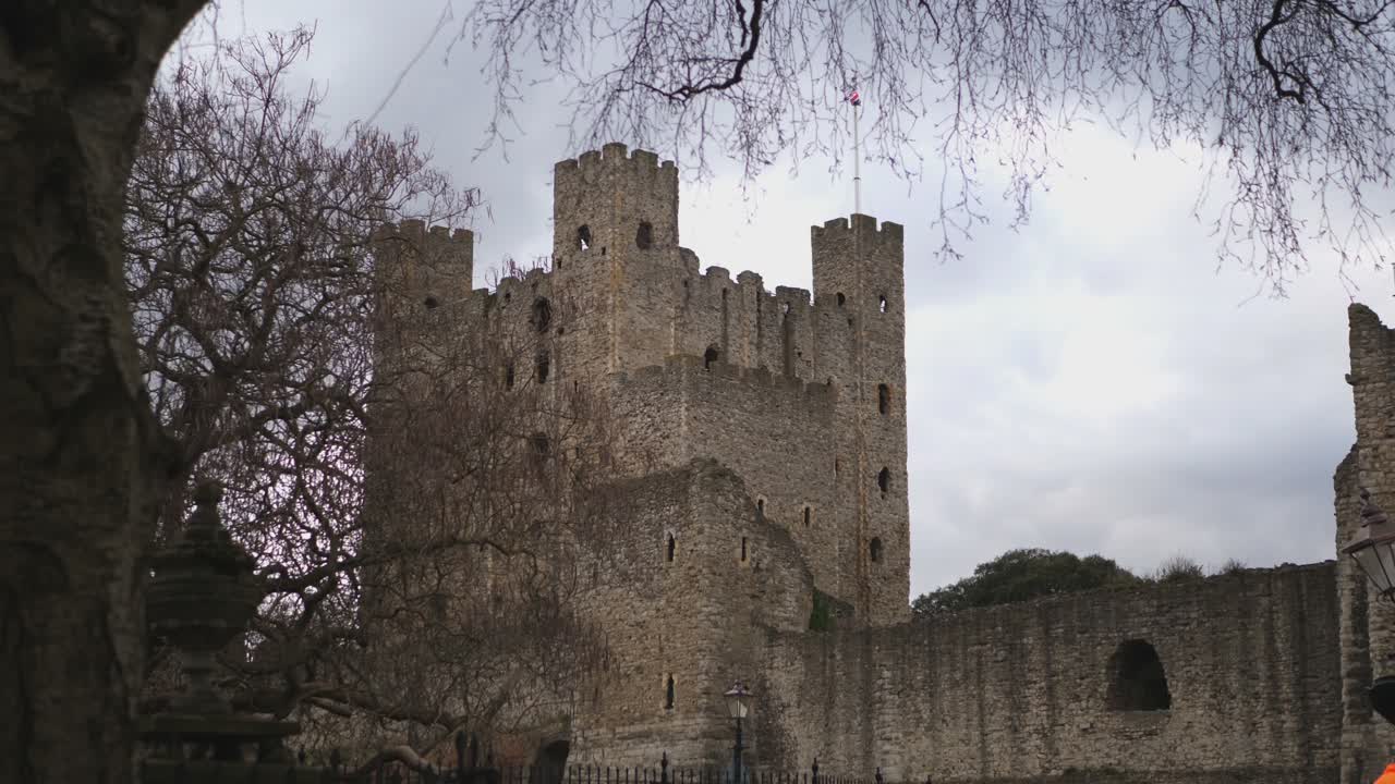 Rochester Castle in Kent, England, UK