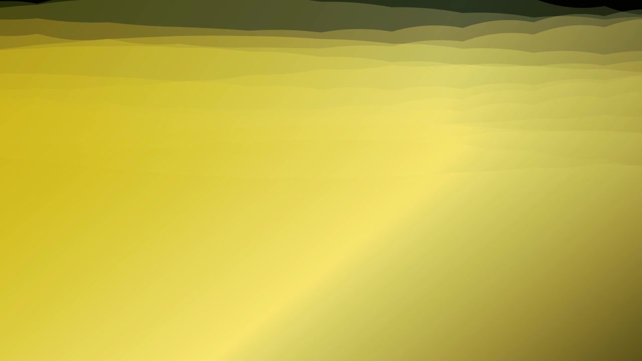 Abstract Motion Background with Flowing Yellow and Black Layers