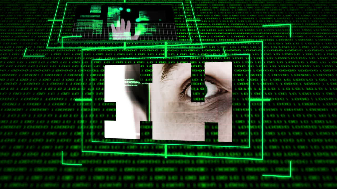 pantallas que muestran escenas de ciencias de la computación