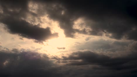 4k lapse de tiempo, hermoso movimiento de nubes